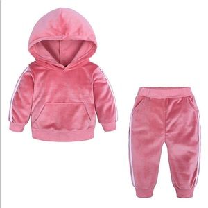 Pink chic two piece set